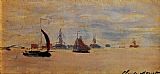 View of the Voorzaan by Claude Monet